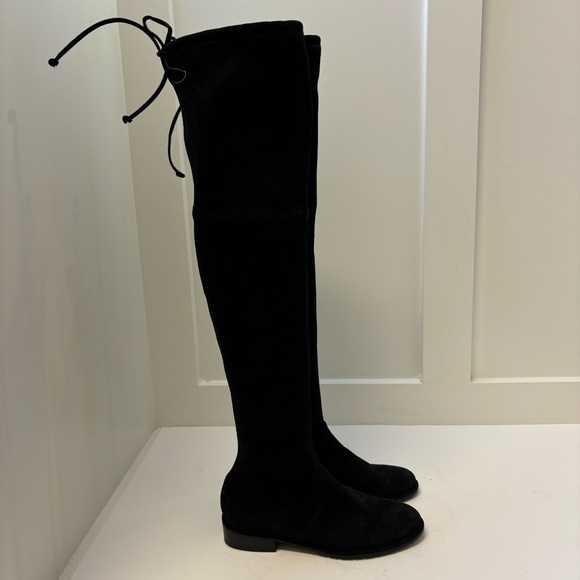 STUART WEITZMAN Lowland suede over-the-knee boots Sz 4.5 - Picture 5 of 13